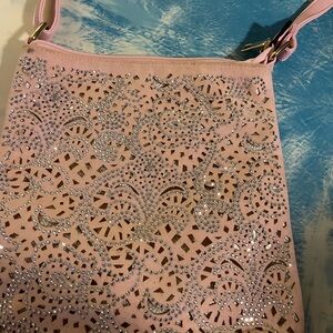 Boutique Elegant Pink Embellished Women's Bag